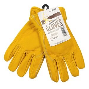 Rocky Mountain‎ Gloves Insulated Lined Cowhide Leather Work Gloves XXL